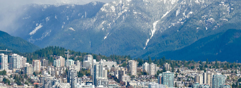 View of North Vancouver BC , Canada